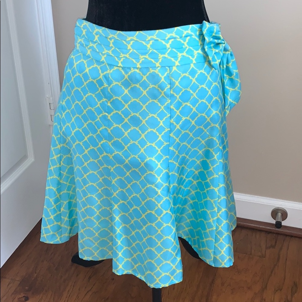 Lilly Pulitzer silk skirt